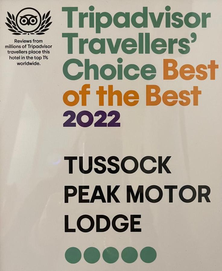 Tussock Peak Motor Lodge Hanmer Springs Exterior foto